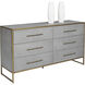 Venice Grey Shagreen Dresser